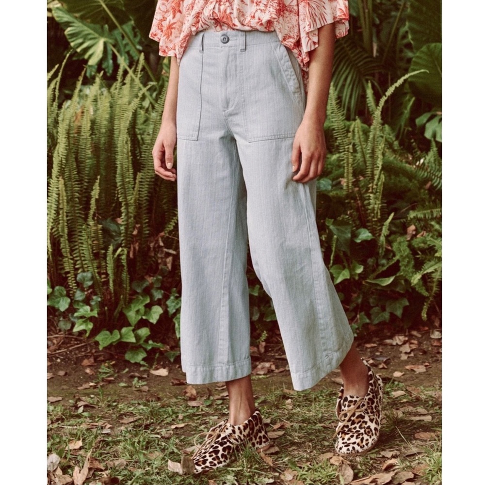 The Great. The General Pant in Sky Size 24 NWT